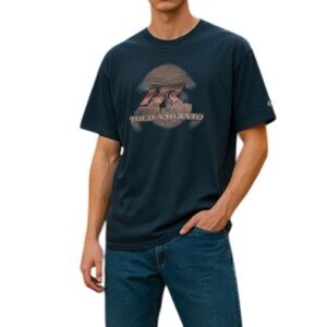 TODD RICHARD Autographed Hog Gear Graphic TShirt Black Short Sleeve Crew Size L